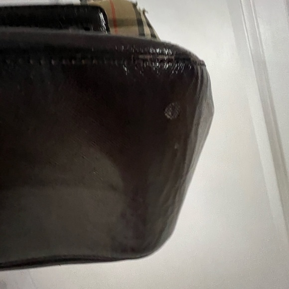 Authentic Burberry Hobo w/ Charm (tears & fraying) - Picture 10 of 15